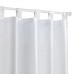 mDesign Constant Tension Expandable Window Curtain Rod - Adjustable Length  Expands from 30" - 52"  Easy Install  No Tools Needed - Pack of 2  Glossy White - B071FR6T54